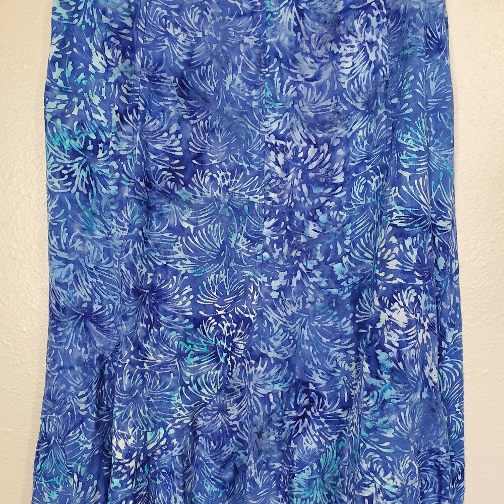 Nomadic Traders Midi Flowy Skirt Size Large - Picture 4 of 11